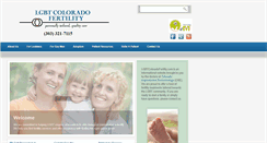 Desktop Screenshot of lgbtcoloradofertility.com